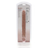 Real Rock Double Gode Straight Slim 30.5 x 3.5cm Marron